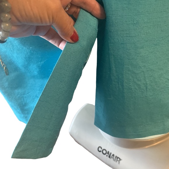 S9-Custom Raw Silk Paris made Dress - Picture 3 of 3